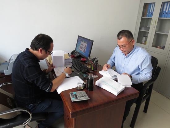 集團(tuán)審計(jì)組到黃驊三陽督導(dǎo)工作80