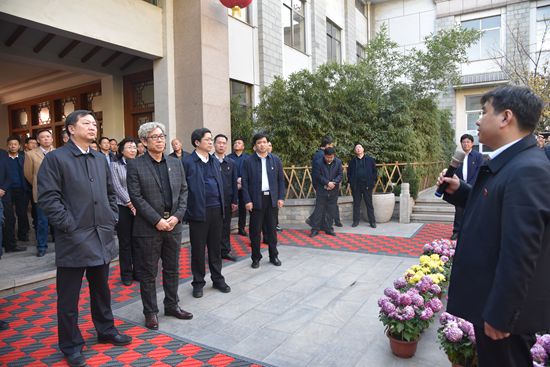 淄川區(qū)2019年度科學發(fā)展暨基層黨建現(xiàn)場觀摩點評 ——觀摩重山集團重點項目50