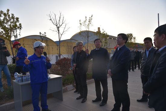 淄川區(qū)2019年度科學發(fā)展暨基層黨建現(xiàn)場觀摩點評 ——觀摩重山集團重點項目50