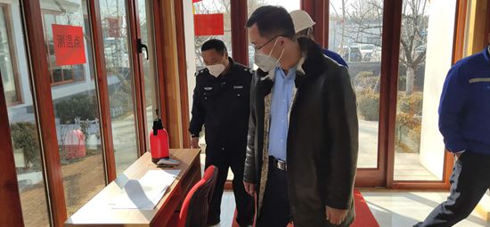 集團公司檢查防疫工作84