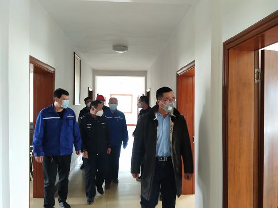 集團公司檢查防疫工作84