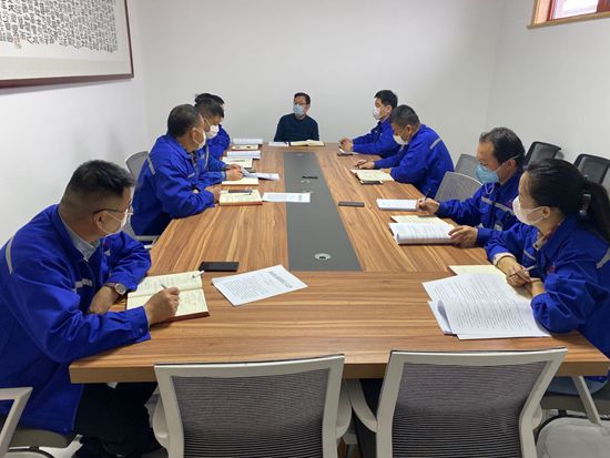 重山思沃瑞召開月度工作會(huì)議89