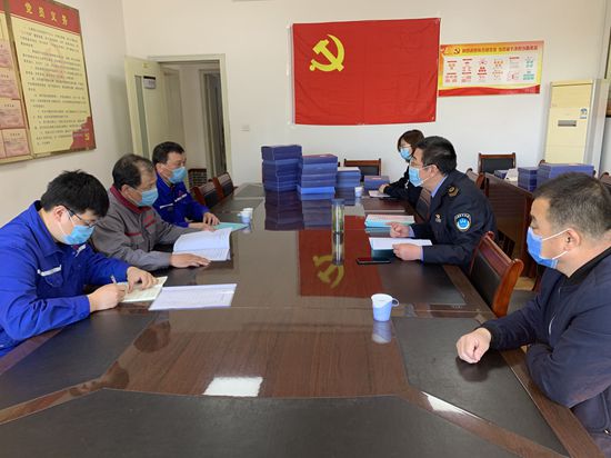 區(qū)衛(wèi)健局到魯中水泥進(jìn)行職業(yè)健康督查6