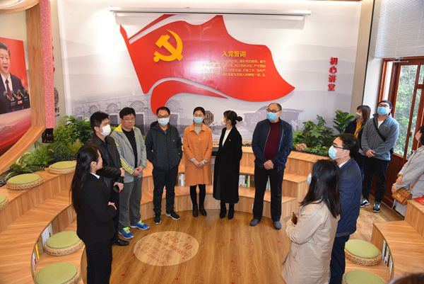 淄川區(qū)黨建工作實訓(xùn)班到集團參觀學(xué)習(xí)30