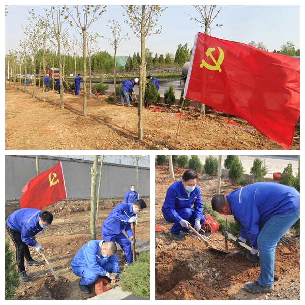 魯中水泥黨支部開展主題黨日活動68