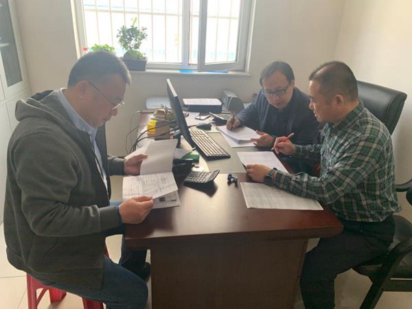 集團(tuán)財務(wù)中心到黃驊三陽指導(dǎo)工作14