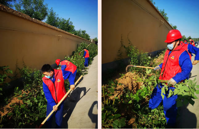 清理衛(wèi)生 美化環(huán)境——重山光電黨支部開展志愿服務(wù)活動80