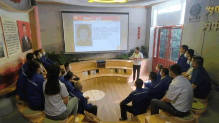 學(xué)習(xí)紅色精神 牢記初心使命——集團(tuán)機(jī)關(guān)黨支部開(kāi)展主題黨日活動(dòng)83