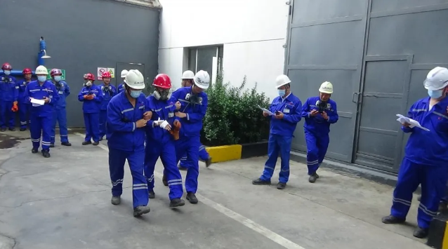 思沃瑞組織機(jī)械傷害應(yīng)急演練79