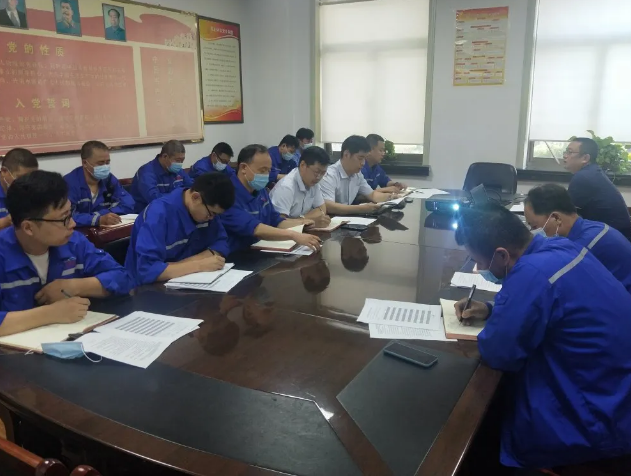 集團召開廢棄物處置專題會議38