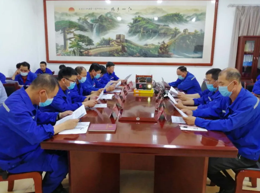 魯蒙水泥組織“致良知”學(xué)習14