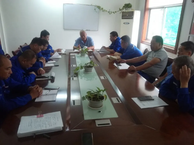 熱電廠召開(kāi)月度工作會(huì)議9