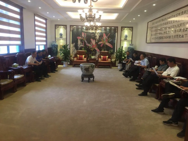 市司法局調研組到魯中水泥調研指導25