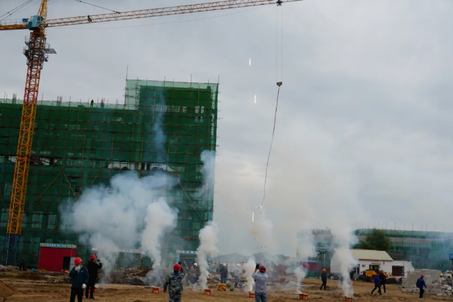 鵬峰化工土建主體工程全部竣工34