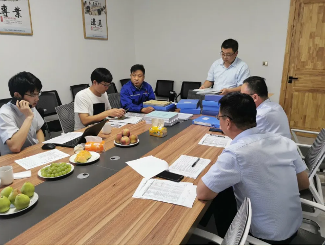 萬(wàn)華集團(tuán)相關(guān)領(lǐng)導(dǎo)到重山思沃瑞進(jìn)行調(diào)研20