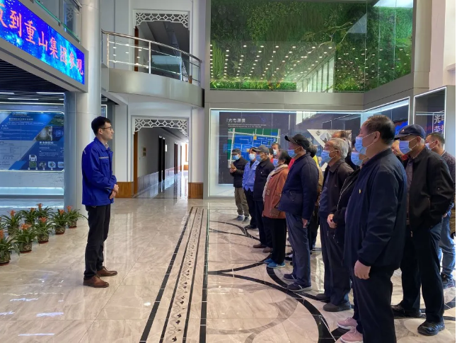 北韓村到重山集團(tuán)參加企業(yè)開放日活動(dòng)20