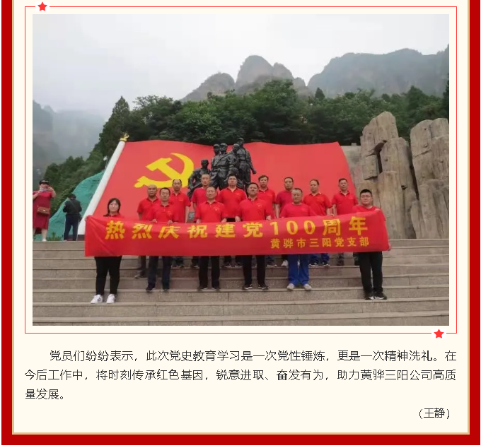 傳承紅色基因 賡續(xù)紅色血脈 ——黃驊三陽黨支部開展黨史學習教育主題活動 90