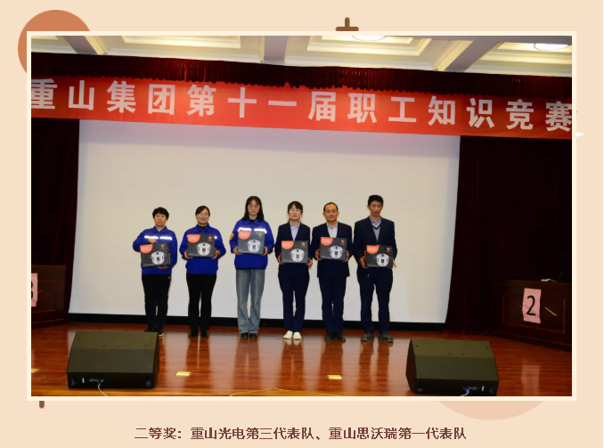 重山集團(tuán)舉辦第十一屆職工知識(shí)競賽70